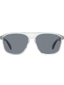 RAG & BONE EYEWEAR lunettes de soleil transparente Aiden à monture carrée - Gris