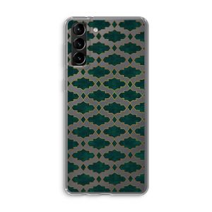 Moroccan tiles: Samsung Galaxy S21 Plus Transparant Hoesje