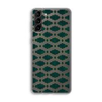 Moroccan tiles: Samsung Galaxy S21 Plus Transparant Hoesje