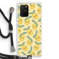 Citroenen: Samsung Galaxy S10 Lite Transparant Hoesje met koord