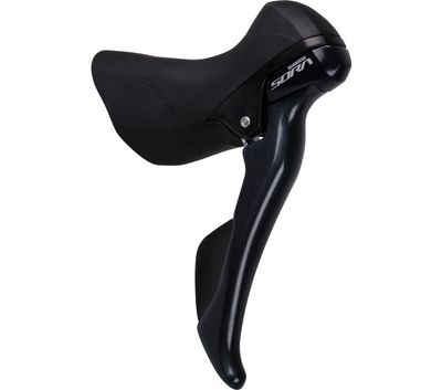 Rst Shimano veeller (rechts) met remhendel 9 speed sora st-r3000 zwart
