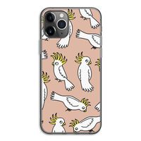 Papegaai: iPhone 11 Pro Transparant Hoesje