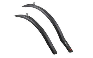 Hebie Spatbordset viper 28 inch race zwart 35mm - zwart