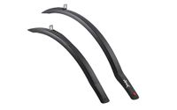 Hebie Spatbordset viper 28 inch race zwart 35mm - zwart