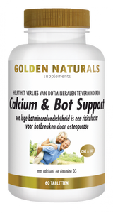Golden Naturals Calcium & Bot Support Tabletten
