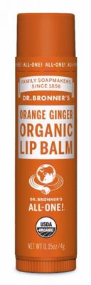 Dr. Bronner's Lippenbalsem Orange Ginger Organic Lip Balm 4gr