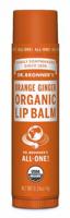 Dr. Bronner's Lippenbalsem Orange Ginger Organic Lip Balm 4gr