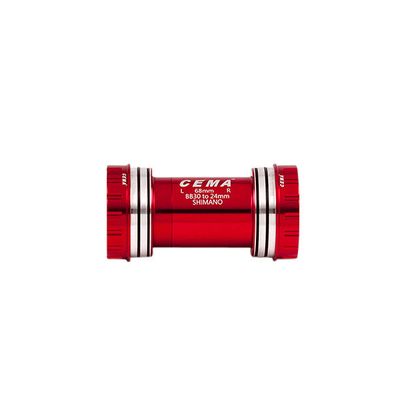 Shimano Cema bracketas bb30 interlock -keramisch-rood