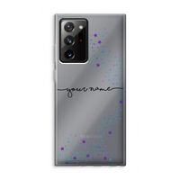 Sterren: Samsung Galaxy Note 20 Ultra / Note 20 Ultra 5G Transparant Hoesje
