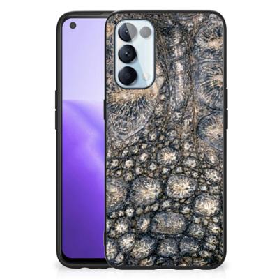 OPPO Reno5 5G | Find X3 Lite Dierenprint Telefoonhoesje Krokodillenprint