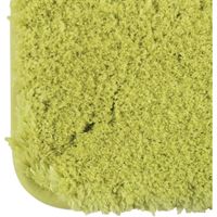 MSV Badkamerkleedje/badmat tapijt - voor de vloer - appelgroen - 50 x 70 cm - langharig - Badmatjes - thumbnail