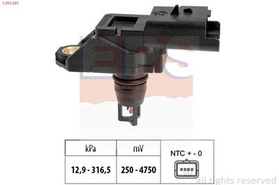 Luchtdruksensor, hoogteregelaar 1993261