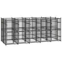 Hondenkennel 9,22 m² staal