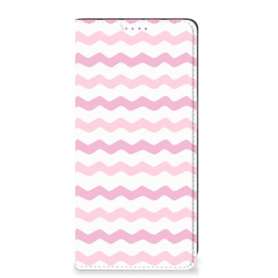 OPPO A54 5G | A74 5G | A93 5G | Hoesje met Magneet | Waves Roze OPPO A54 5G | A74 5G | A93 5G | Hoesje met Magneet | Waves Roze