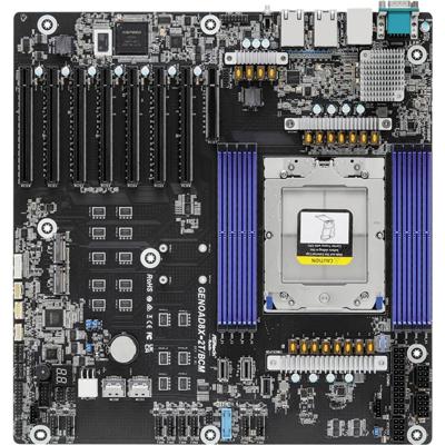 ASRock GENOAD8X-2T/BCM Moederbord Socket AMD SP5 Vormfactor EEB Moederbord chipset SoC