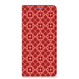 Motorola Moto G60s Hoesje met Magneet Batik Rood