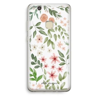 Botanical sweet flower heaven: Huawei Ascend P10 Lite Transparant Hoesje