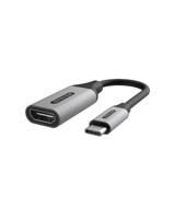 Sitecom AD-1002 tussenstuk voor kabels HDMI-A USB-C Zwart, Grijs - thumbnail