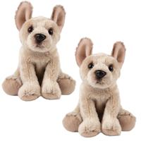 Honden knuffels - Pluche knuffel Franse Bulldog van 13 cm - Dieren