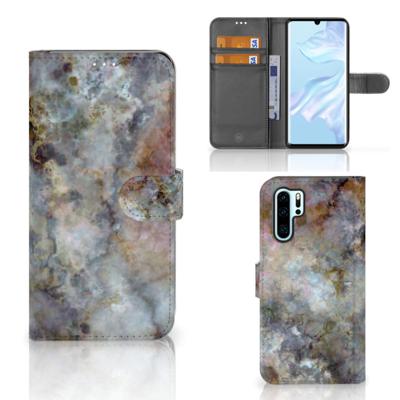 Huawei P30 Pro | Bookcase | Marmer Grijs
