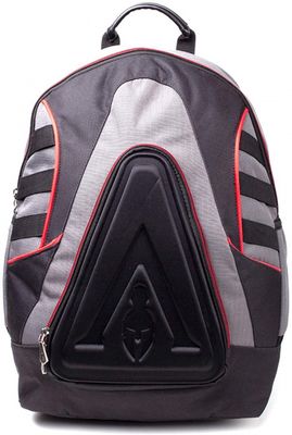 Ubisoft rugzak Assassin's Creed 21 liter polyester zwart/grijs Ubisoft rugzak Assassin's Creed 21 liter polyester zwart/grijs