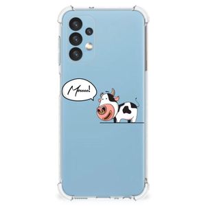 Samsung Galaxy A13 (4G) Stevig Bumper Hoesje Cow