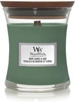 Mint Leaves & Oak Mini Candle - Woodwick