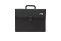Enkele fietstas New Looxs Pannier 1 lock metalen haken - zwart