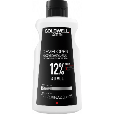 Goldwell Topchic Oxidatie System Developer Vloeibaar 12% 40 Volume 1000ml Goldwell Topchic Oxidatie System Developer Vloeibaar 12% 40 Volume 1000ml