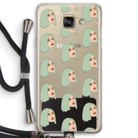 King Kylie: Samsung Galaxy A5 (2016) Transparant Hoesje met koord