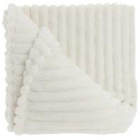 Unique Living plaid lex 200 x 150 cm dove white