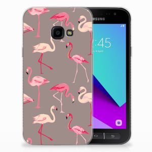 Samsung Galaxy Xcover 4 | Xcover 4s TPU Hoesje Flamingo