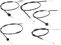 101 OCTANE bowden kabelset bowden cable set 101.octa 5tlg sw