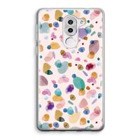 Terrazzo Memphis Pink: Honor 6X Transparant Hoesje