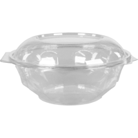 Bowl | saladebowl | PET | 1000ml | rond | transparant | 150 stuks