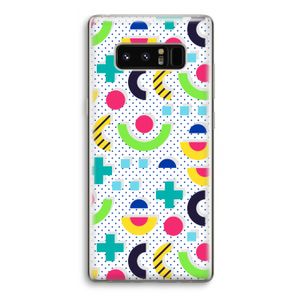 8-bit N°1: Samsung Galaxy Note 8 Transparant Hoesje