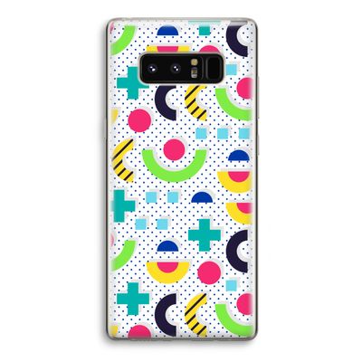 8-bit N°1: Samsung Galaxy Note 8 Transparant Hoesje