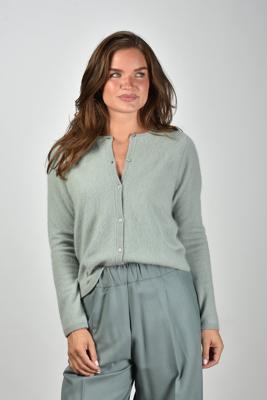 Les Tricots de Lea vest Gigy 37042 pistachio