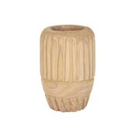 Vaas Home ESPRIT Natuurlijk Paulownia hout 29 x 29 x 42 cm