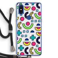 8-bit N°6: Xiaomi Mi Mix 3 Transparant Hoesje met koord