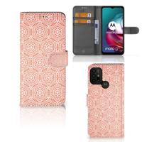 Motorola Moto G10 | G20 | G30 | Telefoon Hoesje | Pattern Orange