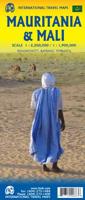 Wegenkaart - landkaart Mauritania & Mali | ITMB Wegenkaart - landkaart Mauritania & Mali | ITMB