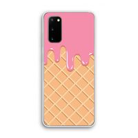 Ice cream: Samsung Galaxy S20 Transparant Hoesje