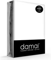 Damai Hoeslaken Satijn White-100 x 210 cm Damai Hoeslaken Satijn White-100 x 210 cm