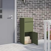 Pakket inwerp box Olijfgroen 41 x 38 x 103 cm Staal