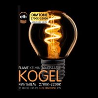 Kogel goud spiraal 4W dimtone