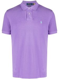 Polo Ralph Lauren polo à logo brodé - Violet