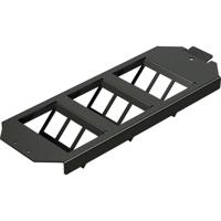 Easylan ABGECO33 ABGECO33 Afdekking voor patchpaneel Zwart