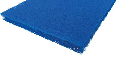 Filter mat 120x100x3,8 cm blauw Koi Pro - Aquadistri