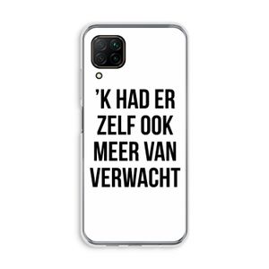 Meer verwacht: Huawei P40 Lite Transparant Hoesje